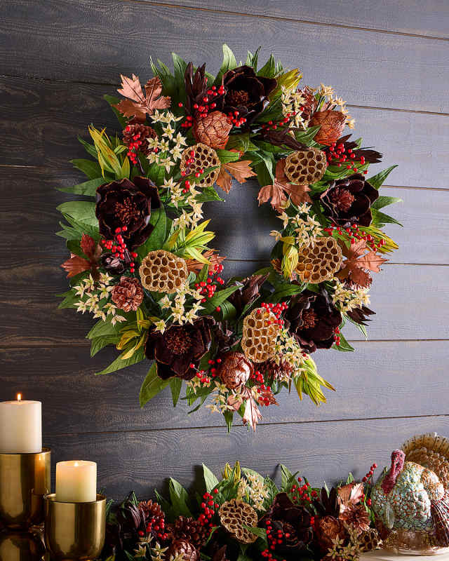 Autumn Harvest 28" Wreath